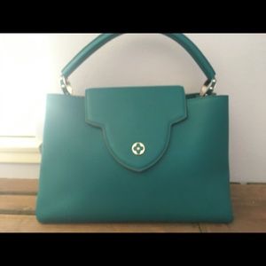 Louis Vuitton Teal Bag